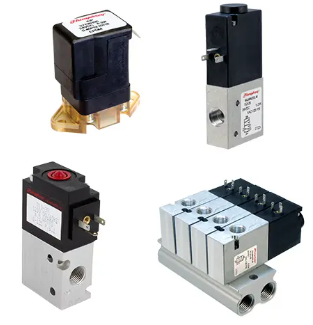 Balanced solenoid valves