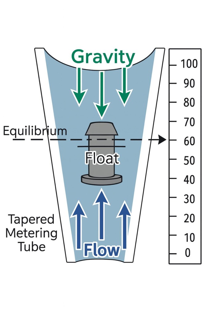 VA flowmeter uitleg VA flowmeter uitleg