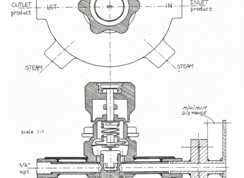 steam-jacketed-backpressure-regulator-drawing