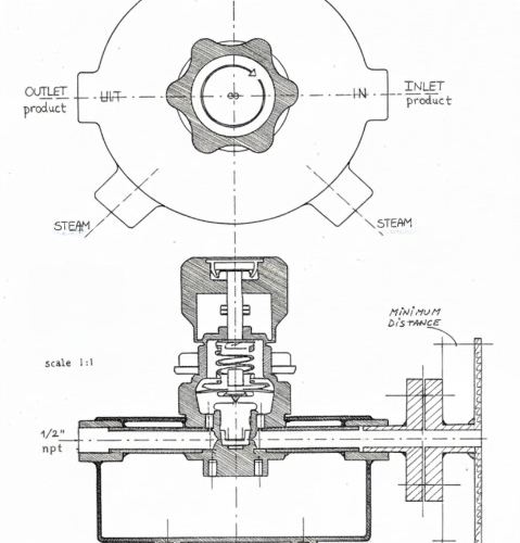 steam-jacketed-backpressure-regulator-drawing