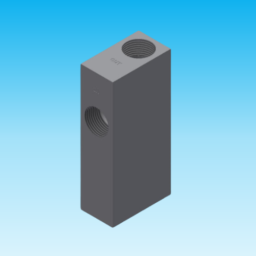 HPEFV high pressure excess flow valve van 316 RVS voor hogedrukbeveiliging tot 6000 PSIG.