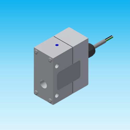 MAO piston flow meter met analoge output voor corrosieve vloeistoffen.
