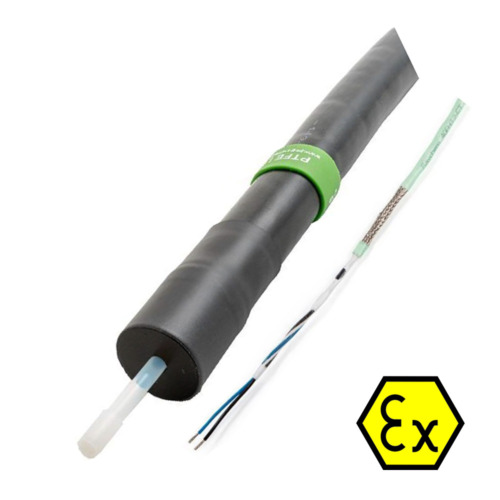 PSG Plus Extruded ATEX 150 gecontroleerde verwarmde samplelijn met Raychem 40FHT2-CT verwarmingskabel voor ATEX Ex-zone 1 en 2