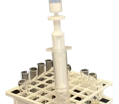 Biotech Fluidics SPEedy solid phase extraction device voor SPE zonder vacuümtank, met volledige flowcontrole per monster