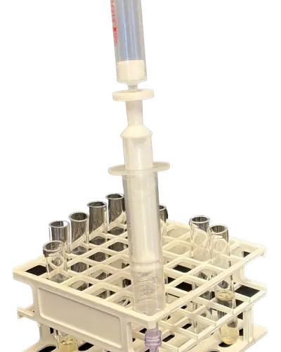 Biotech Fluidics SPEedy solid phase extraction device voor SPE zonder vacuümtank, met volledige flowcontrole per monster