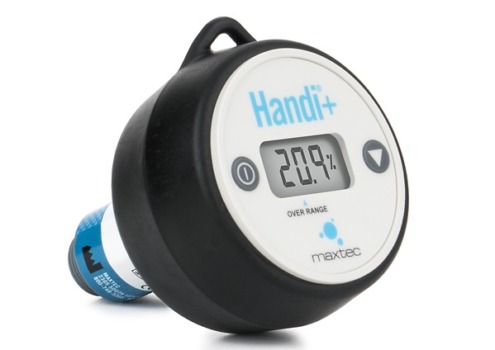 Maxtec Handi+ Industrial draagbare zuurstofanalyser voor spot-check meting van O₂-percentage in industriële toepassingen
