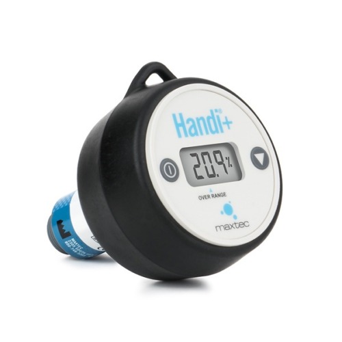 Maxtec Handi+ Industrial draagbare zuurstofanalyser voor spot-check meting van O₂-percentage in industriële toepassingen