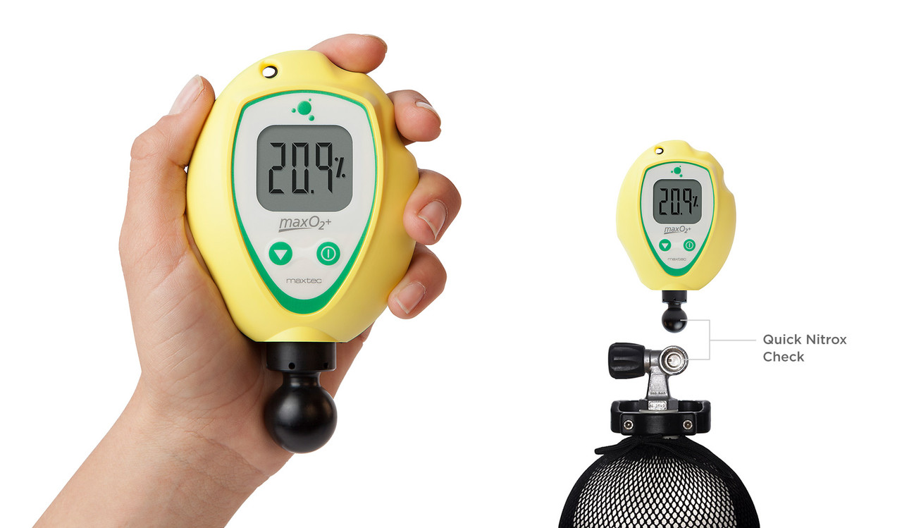 Scuba gasanalysatoren